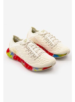 Reebok Men Zig Kinetic Running Shoes, White Combo  - Image 1