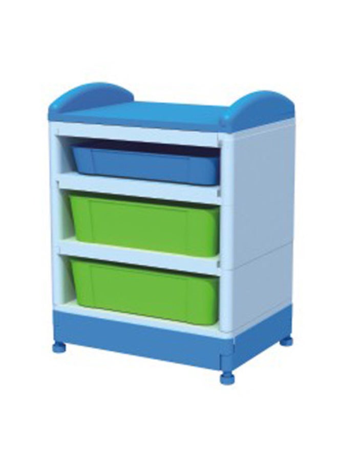 New Kindergarten Parent-child Garden Children's Free Combination Cabinet Locker Storage Rack Injection Molding Universal Cabinet With Basket - Image 1