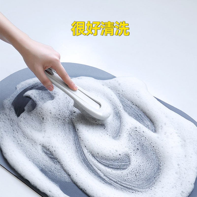 A Generation Of Diatom Mud Mat Absorbent Mat Bathroom Bathroom Door Non-Slip Mat Kitchen Anti-Oil Mat - Image 5