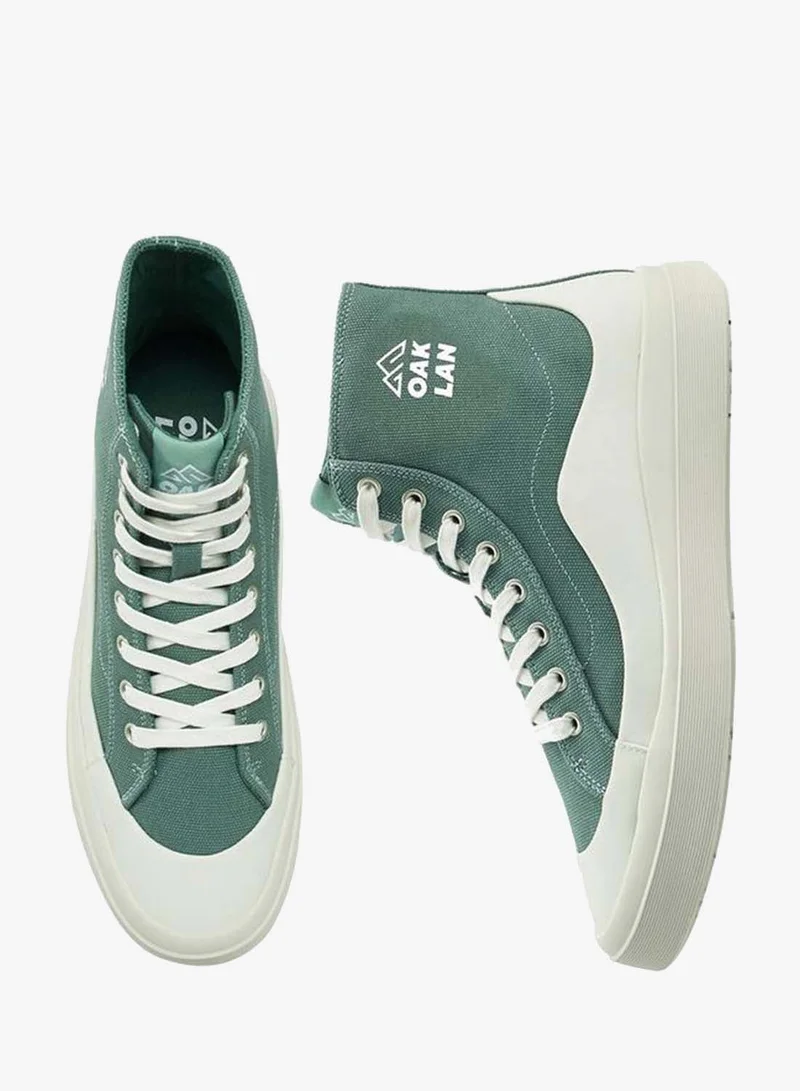 Oaklan By Shoexpress Men Lace-Up Canvas Sneakers
