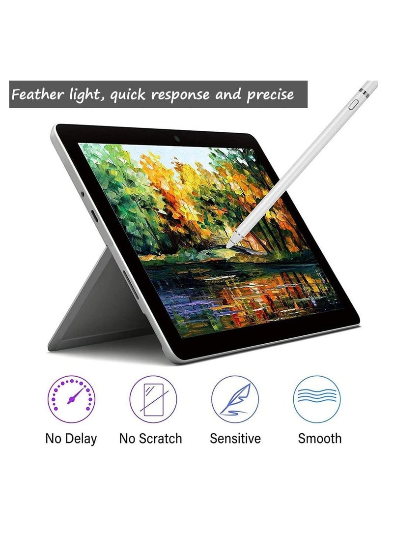 Stylus Pen For iPad With Palm Rejection White - Image 4