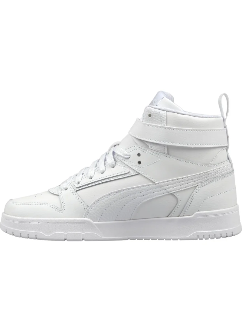 PUMA Rebound Game Mens White Sneakers (385839-02)