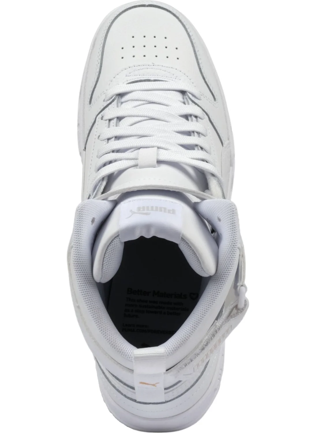 PUMA Rebound Game Mens White Sneakers (385839-02)