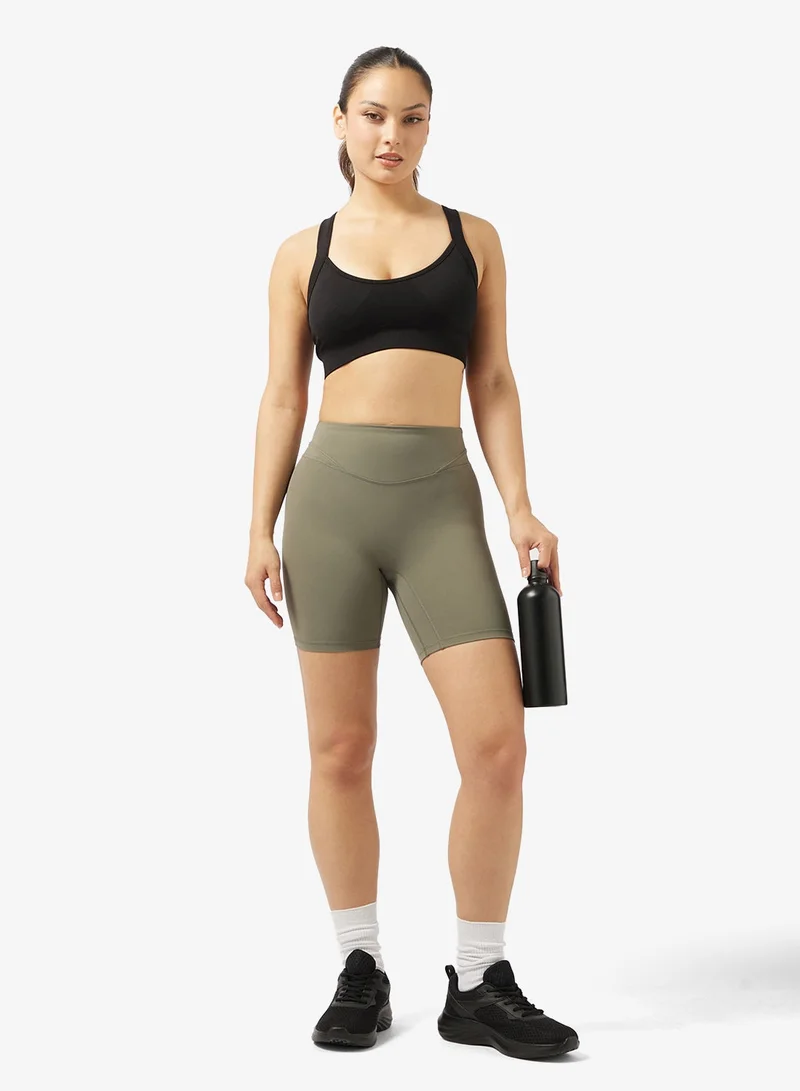 FRWD  Sculpting Cross Back Detail Ultra Soft Training Top for Women | Best Price UAE