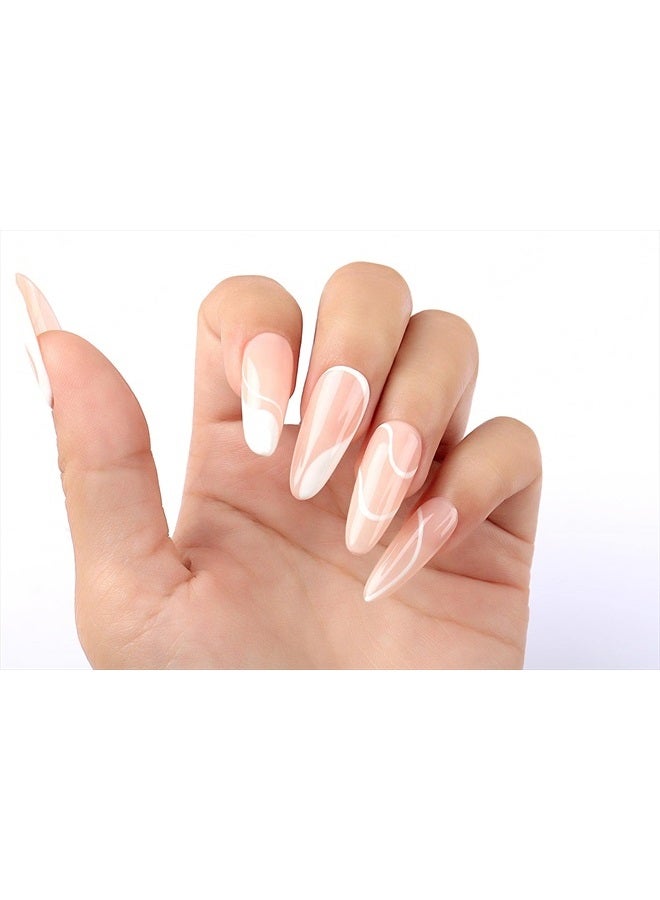 AIMEILI Soak Off UV LED Gel Nail Polish - Soft Pink (036) 10ml - Image 4
