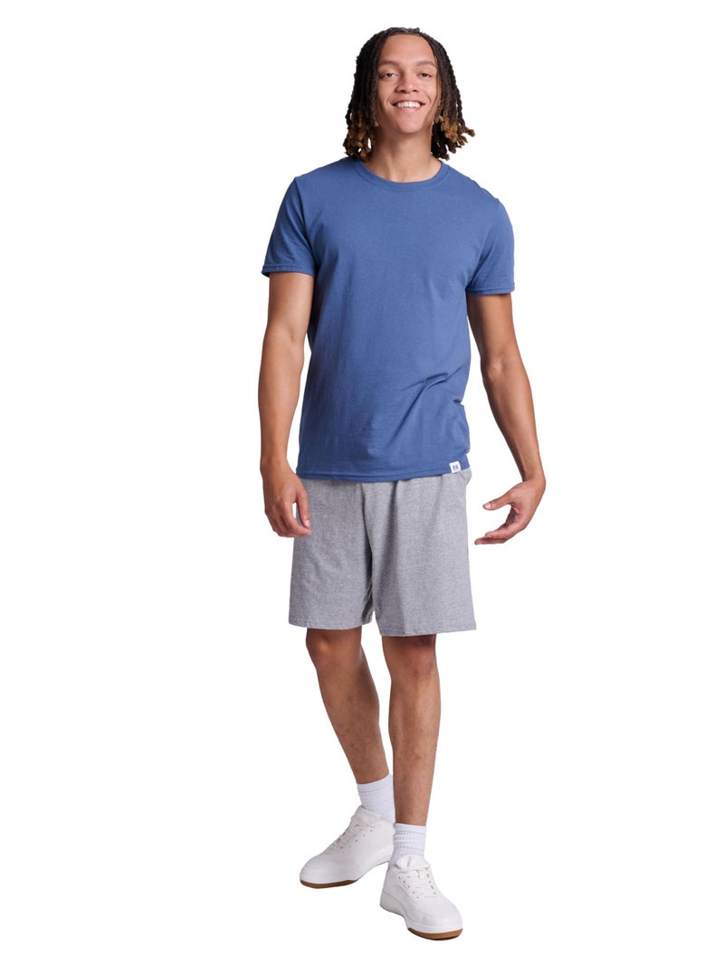 Russell Athletic Mens Cotton & Jogger with Pockets Short, Basic Cotton - Oxford, Medium US - Image 2
