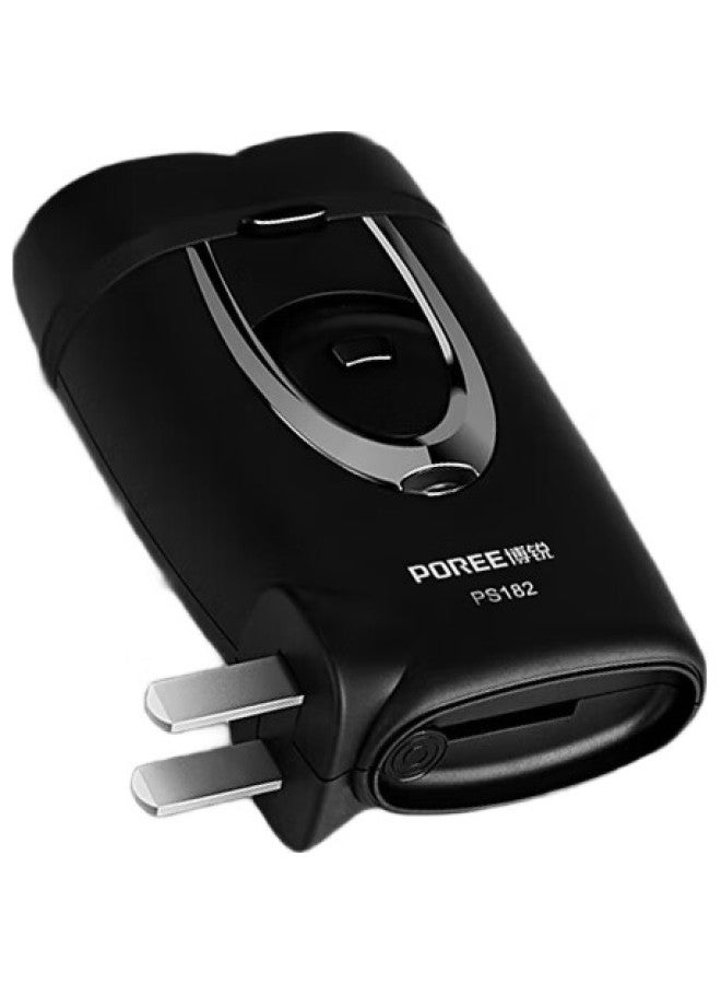 FLYCO Borui Electric Shaver, Rechargeable, Dual-Head, Portable, Mini, Fast-Charging, Essential For Business Trips, Men'S Beard Trimmer, Ps182 - Image 3