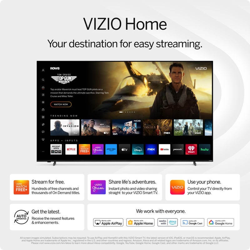 VIZIO 32-inch D-Series Full HD 1080p Smart TV with Apple AirPlay and Chromecast Built-in, Alexa Compatibility, D32fM-K01, 2023 Model - Image 5