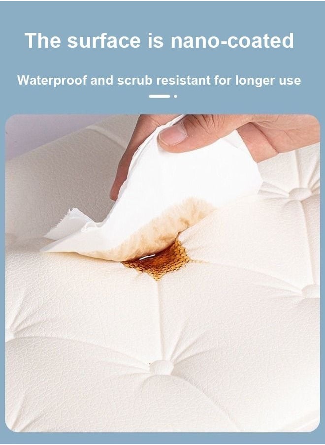 JSAITOYS 6-Piece Diy Foam Wallpapers Wall Coating Paper 3d Embossed Waterproof Home Tiles Stickers Wall Cladding Panel  - Image 4