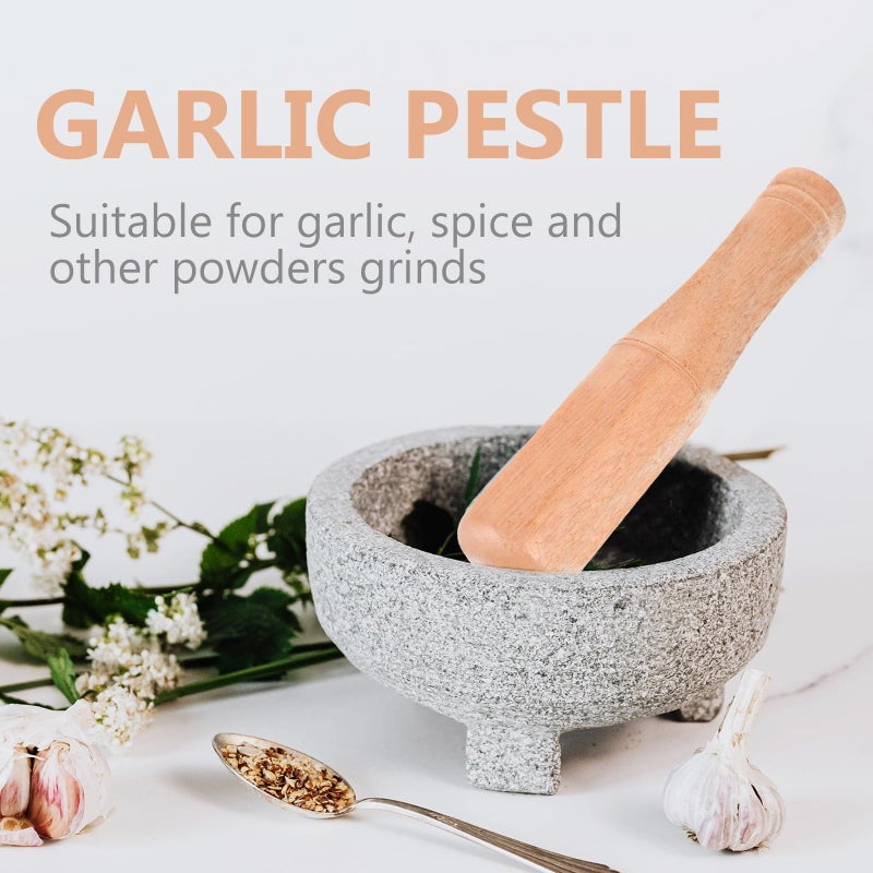 DOITOOL Wooden Pestle Professional Artisan Hardwood Pestle Food Grinding Stick Tool for Bartender and Home Use (Random Color) - Image 5