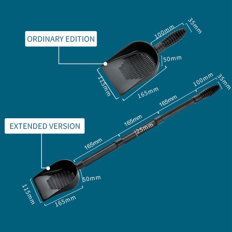 Long Handle PVC Sand Shovel for Aquarium Reptile Bedding Substrate Cleaning Fish Tank - Image 4