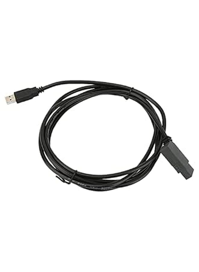 سلسلة شعار كابل USB مبرمج مطلي بالذهب طويل العمر متين لمعدات الأتمتة الصناعية - Image 1