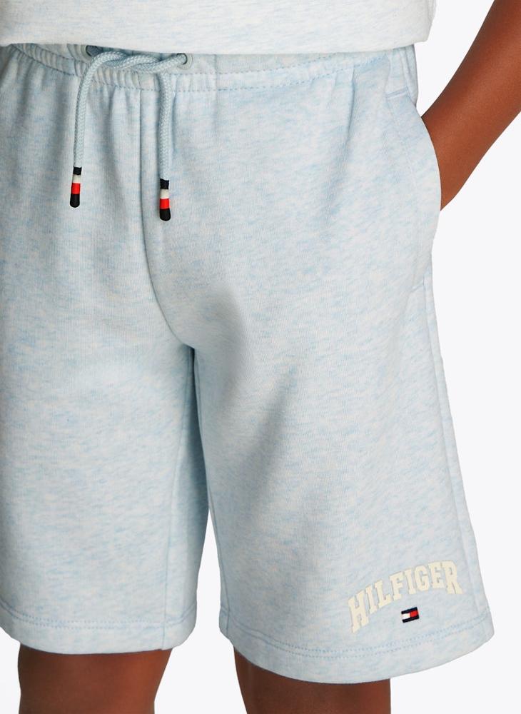 TOMMY HILFIGER Kids Drawstring Varsity Sweatshorts  - Image 3