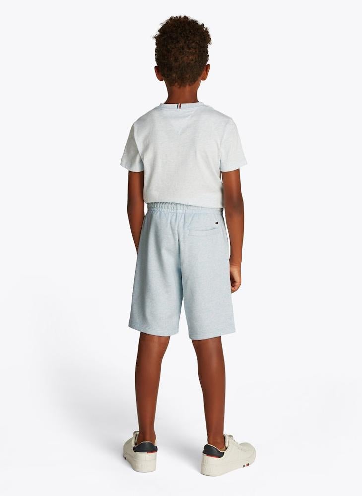 TOMMY HILFIGER Kids Drawstring Varsity Sweatshorts  - Image 2