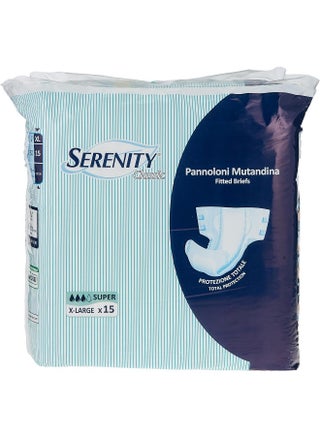 Serenity Classic Fitted Briefs (Super) Extra Large-15's - pzsku/Z9C5C764329F558ADE0E6Z/45/_/1735286583/b41a8748-5995-4895-9668-5c96e54695e0