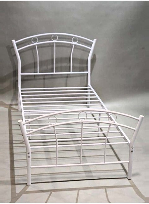 Bed Frame with Headboard Metal Bed Base 96*190 CM