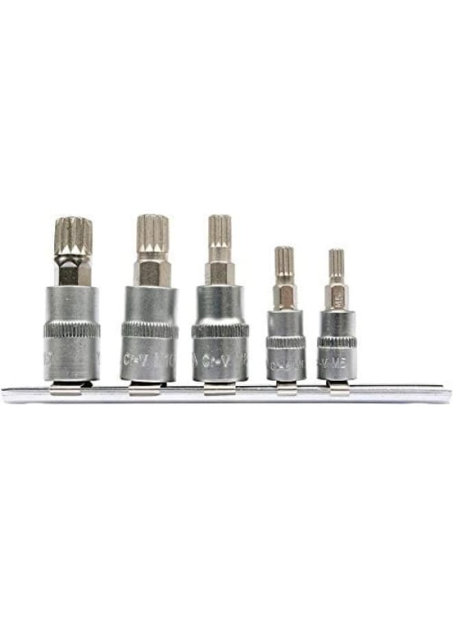 Yato YATO YT-04360 Allen Ki Short Sliced Kit 1/4 3/8 inch 5 pieces  - Image 1