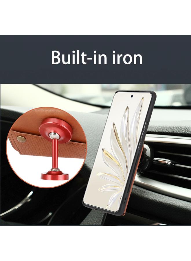 S-TOP Case For Honor 90 Double Buckle Card Slots Magnetic Phone Case - Image 4