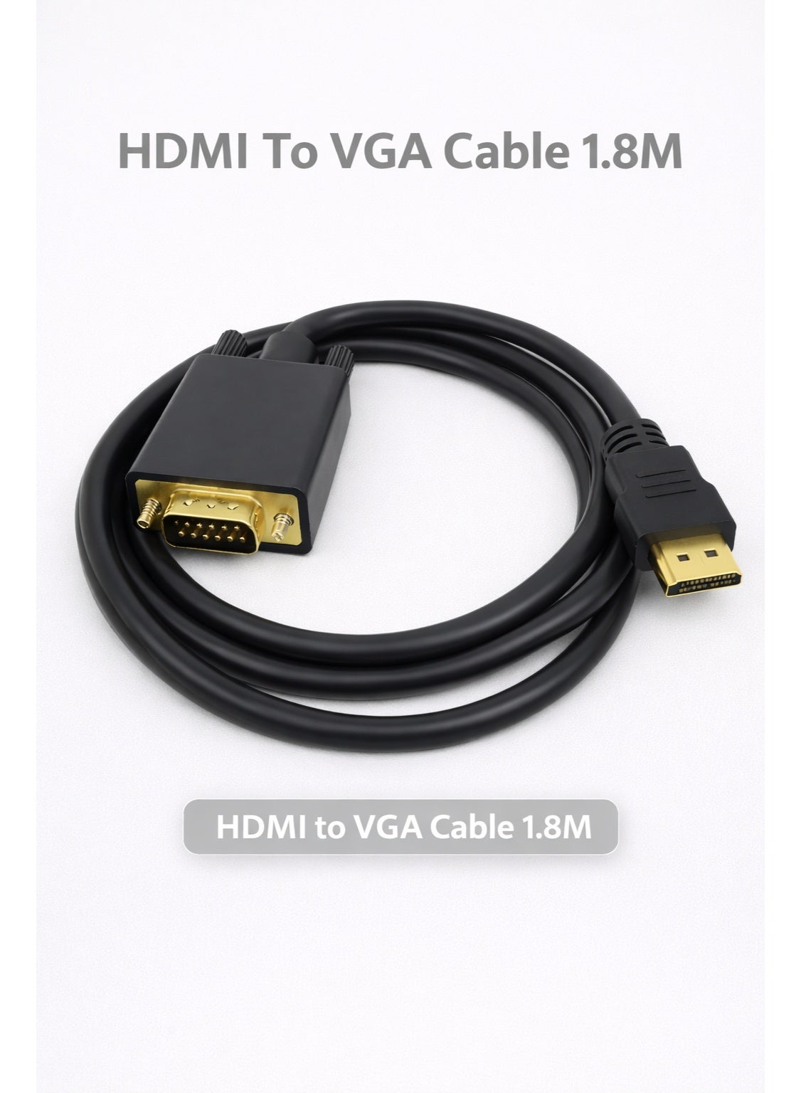 fujishka Fujishka Hdmi To Vga Cable 1 8m hdmi 1.8 M Z9C5CC5F2CAE66E5CCC95Z