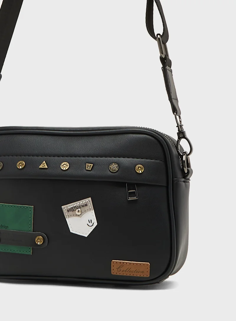 Robert Wood Casual Crossbody Bag
