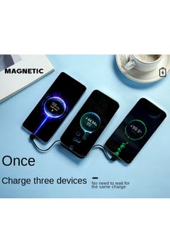POWER Magnetic Battery, 5000mAh Foldable Magnetic Wireless Portable Charger,  Adopting IR-CHARGE technology, suitable for all mobile phones and iPads  - Image 3
