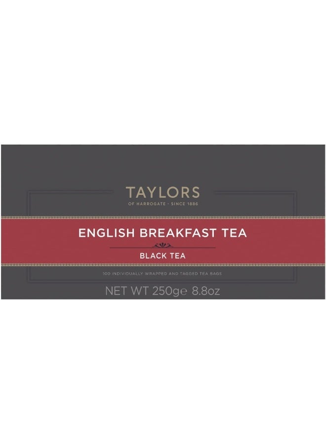 Taylors English Breakfast Tea - 100 Teabags - Image 2