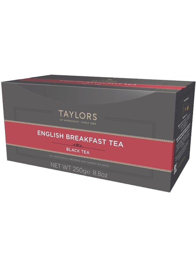 Taylors English Breakfast Tea - 100 Teabags - Image 1