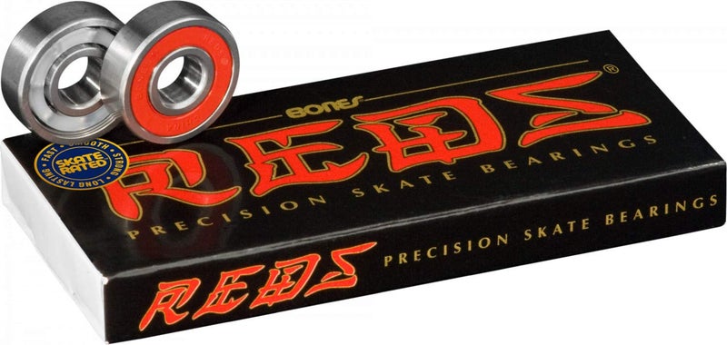 Bones Reds Skateboard Bearings 8 Pack - Image 1
