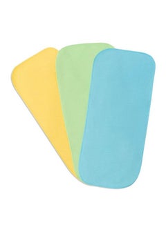 Superbottoms 5 Piece Value Pack For Babies 1 Magic Dry Organic Cotton Pad Set + 3 Diaper Fleece Liners (Easy Clean Top Sheets);Quick Drying Soaker (Prefold Style) + Diaper Liner Combo  - Image 5