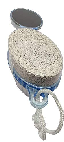 Brushman 4 in 1 Pedicure Paddle Kit Tool with Pumice Stone for Feet, Foot Hand Toe Nail Cleaning Brush, Metal File and Emery Board, Manicure Pedicure Foot Rasp Callus Corn Remover Pedi Set (1 Pack) - Image 3