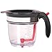 HQM HQM 4-Cup Gravy Fat Separator With Bottom Release - Healthier Gravy, Soup, Stock And Oil Separator With Strainer 1L  - Image 2