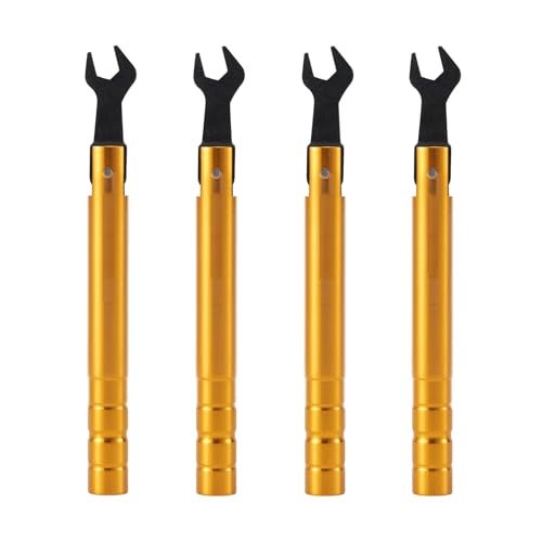 ThreeH 4 Pcs SMA Torque Wrench for RF Connector 1 Nm Electrommunication Coax Adapter Convertor for Professionals Industry
