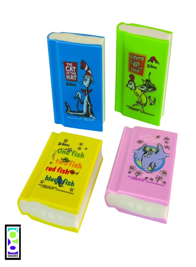 Geddes Raymond Geddes 69689 Dr Seuss Book Erasers For Kids (Pack of 48) - Image 4