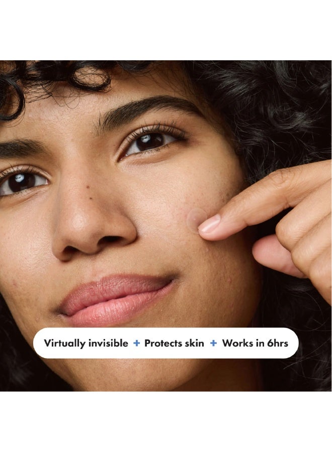 Hero Mighty Patch Invisible, 24 Hydrocolloid Patches,  Cosmetics acne patch designed to absorb impurities and promote faster healing of blemishes - Image 3