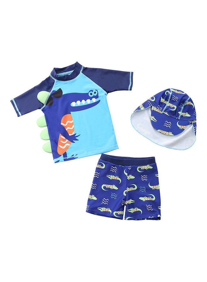NIBEMINENT Kids Swimming Suit Set 90cm