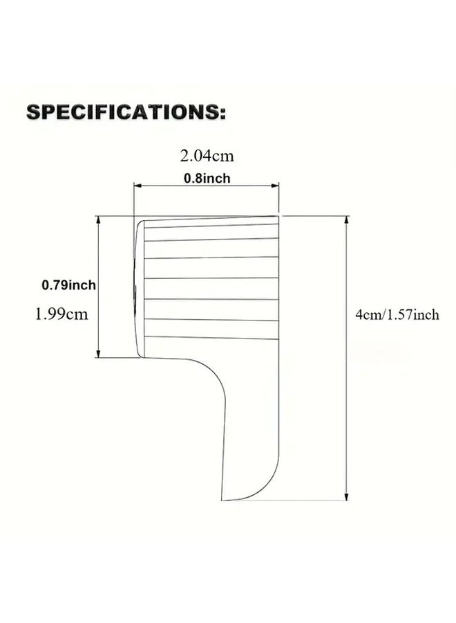 Gray 12 Pack Travel Toothbrush Head Covers Compatible With IO Series Dustproof Case - Image 3