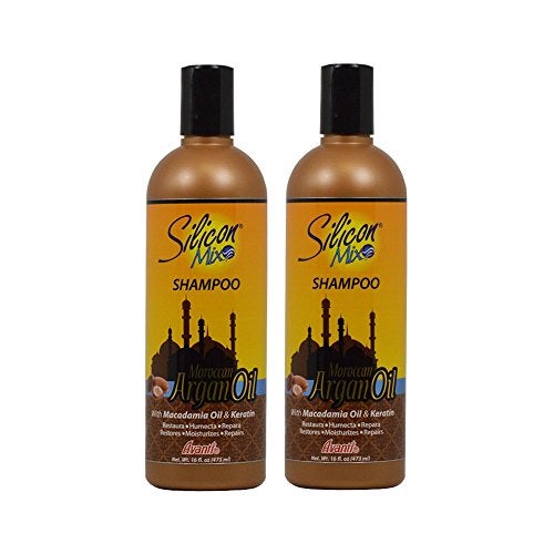 Silicon Mix Moroccan Argan Oil Shampoo 16oz "Pack of 2" - Image 1