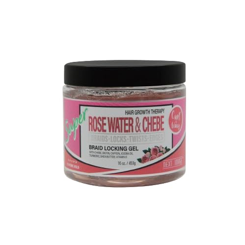 NEXT IMAGE  Braid Locking Gel Super Hold Rose Water