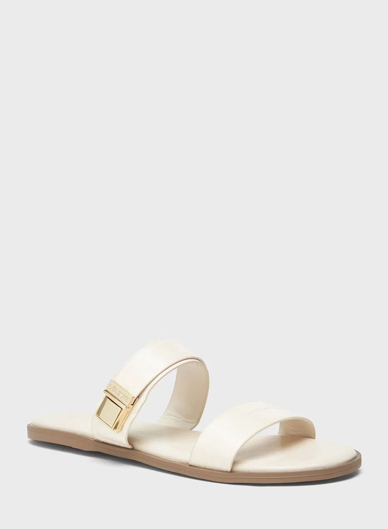 Celeste Double Strap Flat Sandals