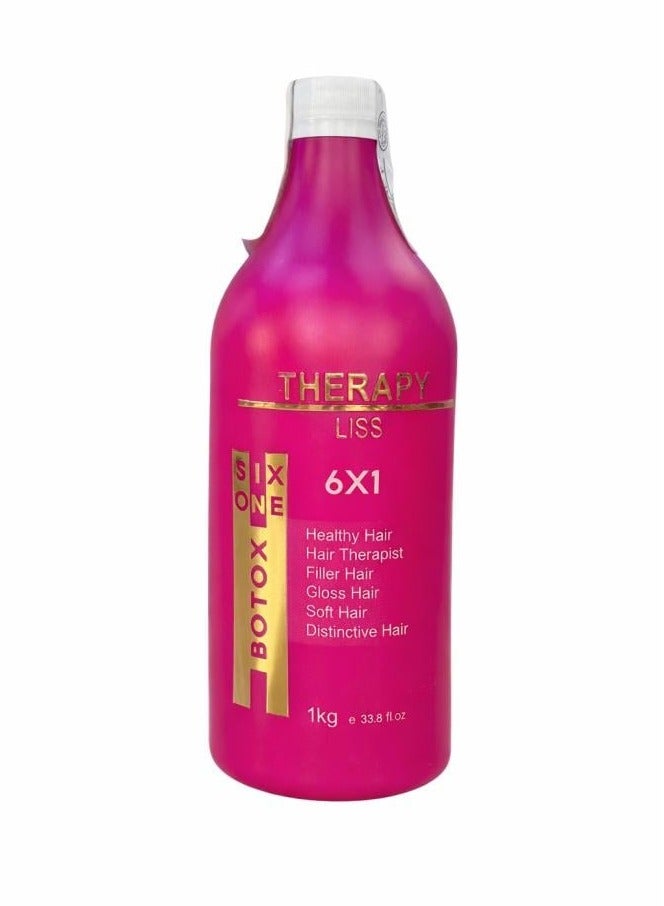 therapy Six One Therapy Liss Botox 6-in-1 Hair Treatment & Filler for Healthy and Smooth Hair - 1kg - Image 1