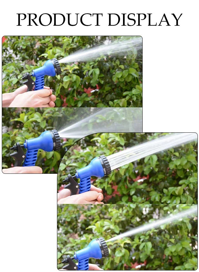 Generic Garden Hose 150ft/45m, Water Hose with 7 Functions, Shower Expandable and Retractable Curly Water Hose for Lawn/Pet/Car Wash  - Image 4