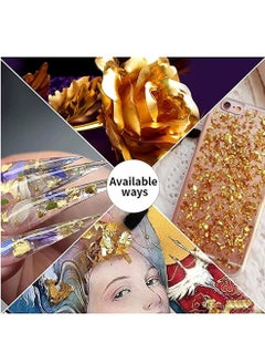 Graffiti Resin 3g Imitation Gold Foil Sequins Glitters Craft Leaf Flake Sheets Bulk Paper For Gilding Diy Nail Art Decor  - Image 5