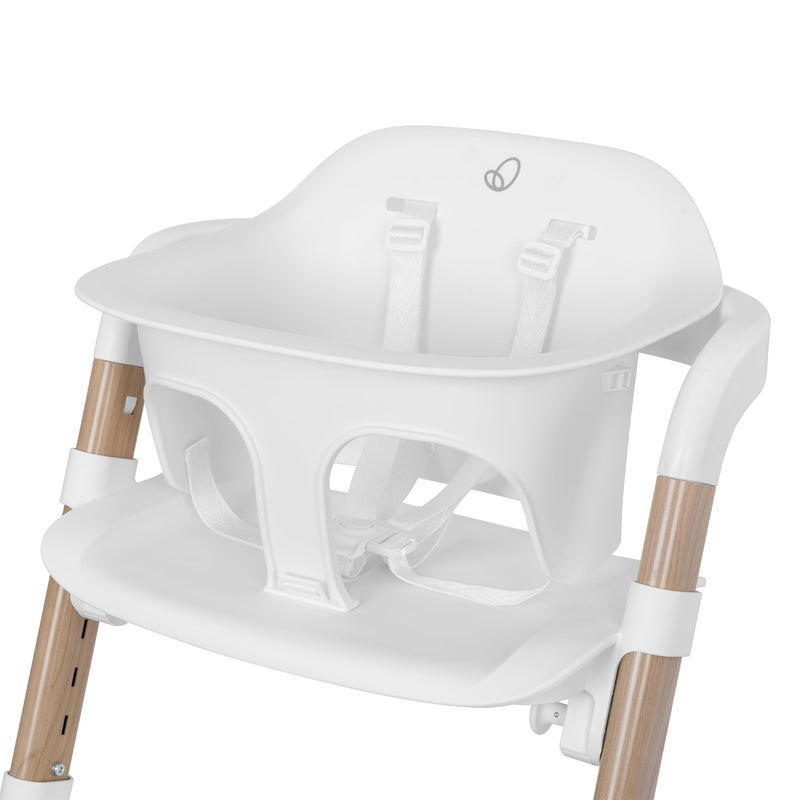 Evenflo RightSeat Multistage High Chair (Sea Salt White) - Image 4