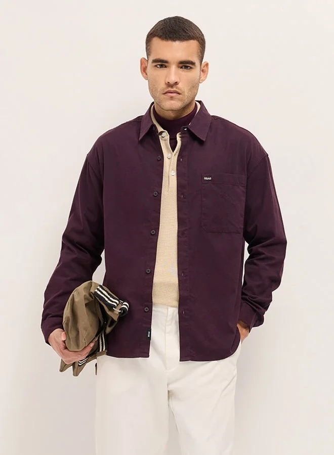 THE BEAR HOUSE Men's Shirt for Casual and Formal Wear | Classic Button-Down Style for Office, Daily Use, Travel, Events & All-Season Outfits | Versatile & Stylish Wardrobe Essential for Every Occasion