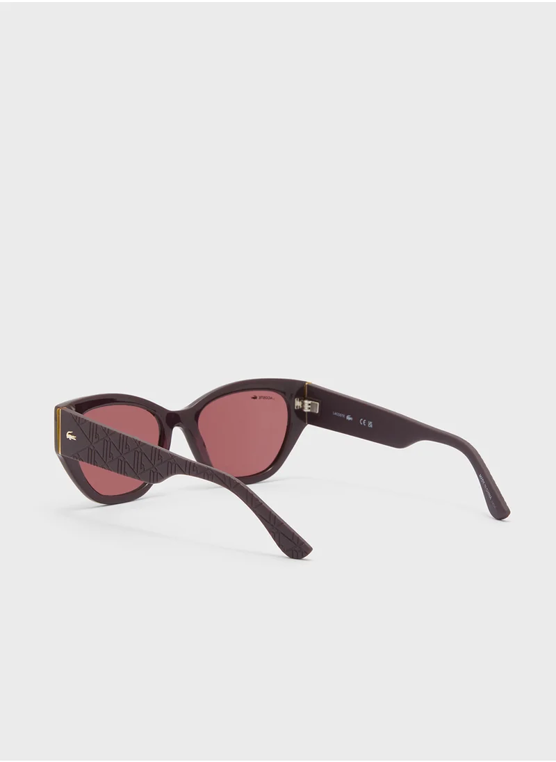 لاكوست Modified Rectangle Sunglasses