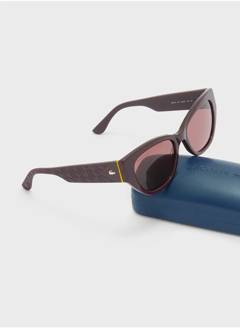 لاكوست Modified Rectangle Sunglasses