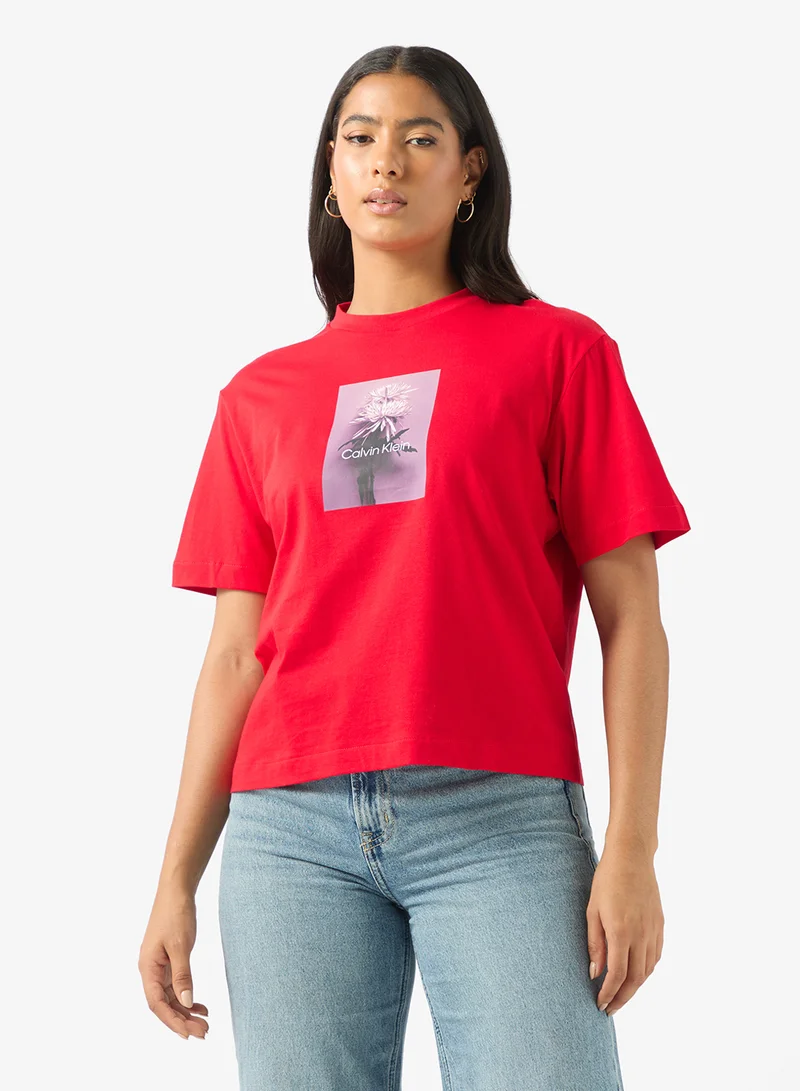 Calvin Klein Jeans Striped V Neck T-Shirt