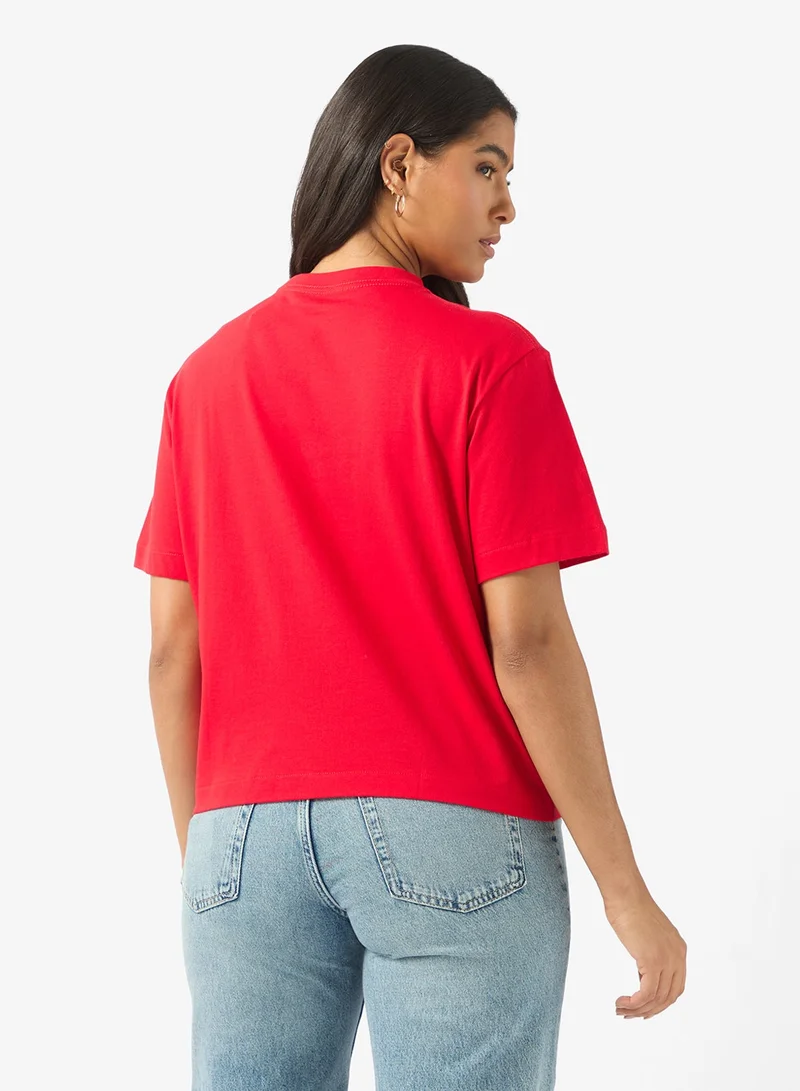 Calvin Klein Jeans Striped Round Neck T-Shirt