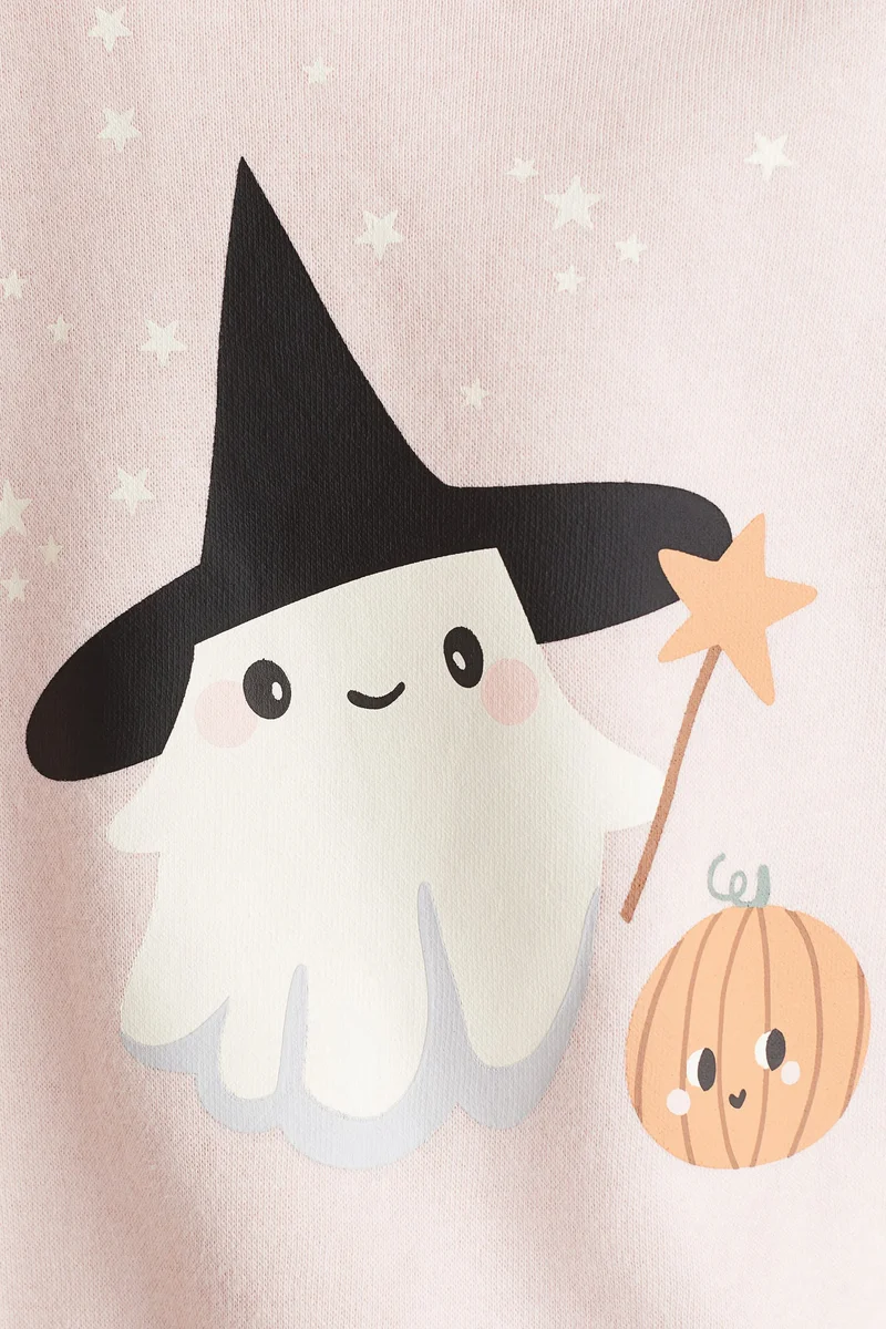 اتش اند ام سويت شيرت بطبعة وبطانة ناعمة