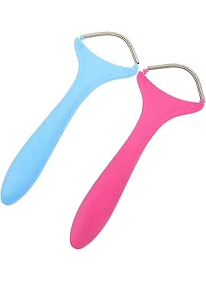 Women Facial Hair Remover Spring Threading Tool For Eyebrows Lip Sensitive Skin 2 Pack - Image 1